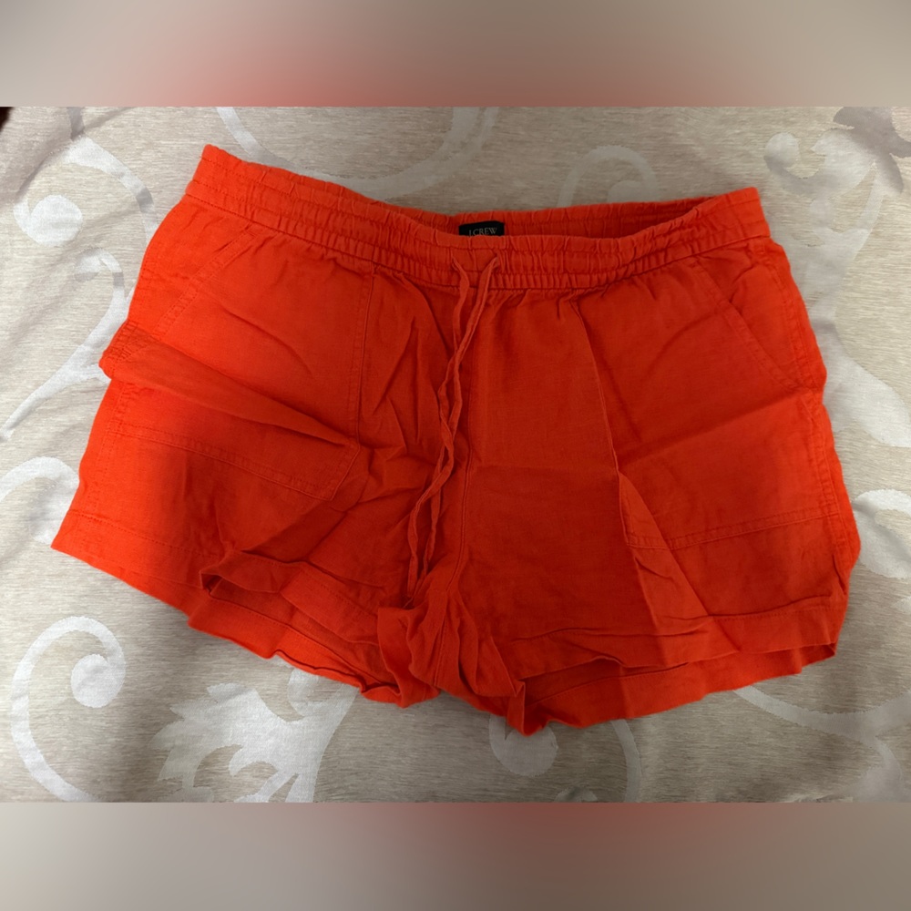 J Crew linen Shorts Size M
